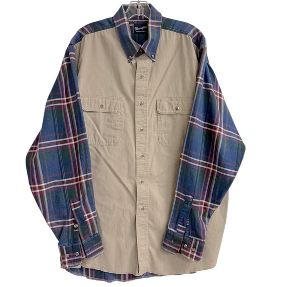 Vintage Wrangler Western Shirt Size XL - Picture 1 of 3